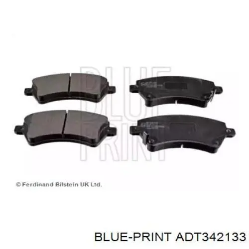 Передні тормозні колодки ADT342133 Blue Print