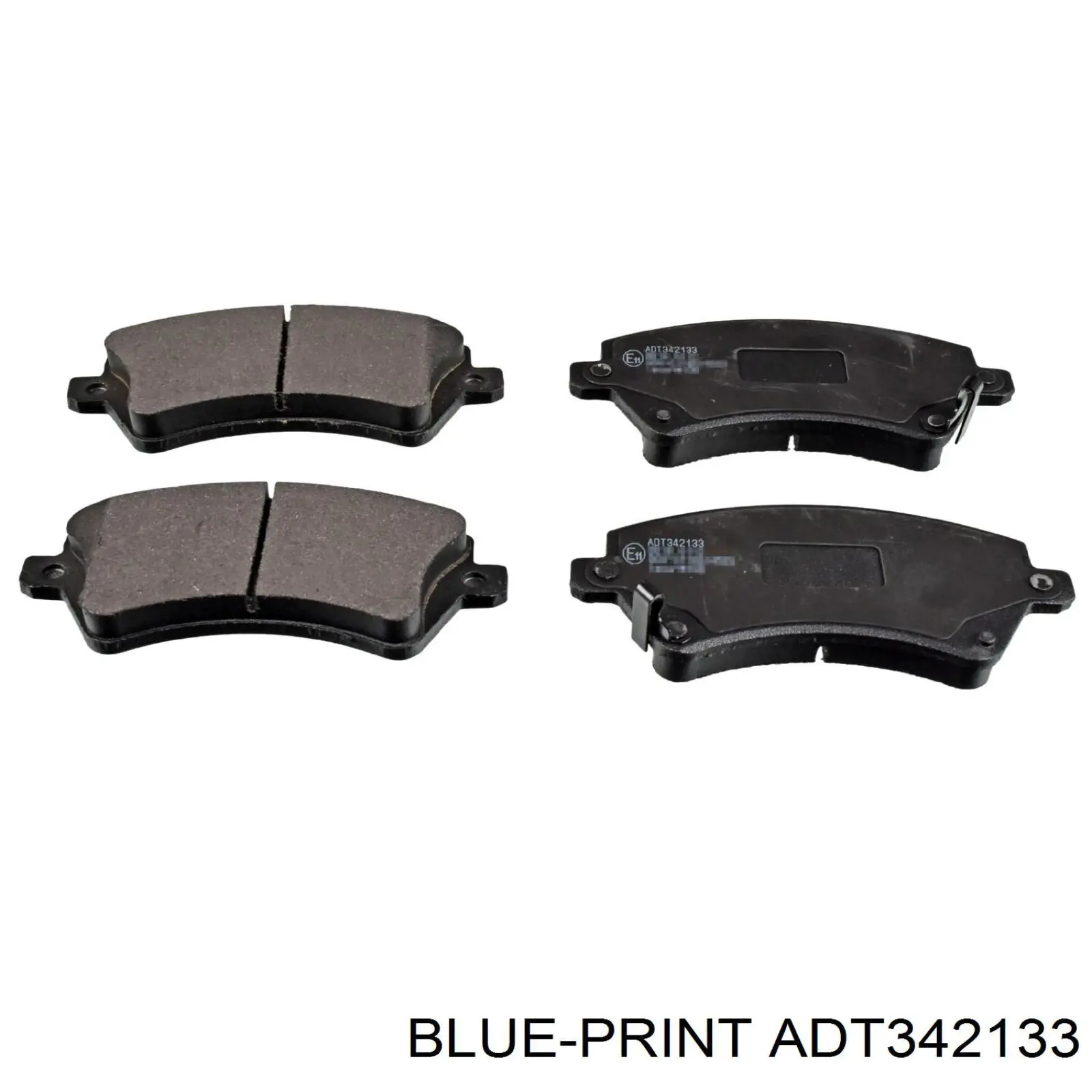 ADT342133 Blue Print Передні гальмівні колодки
