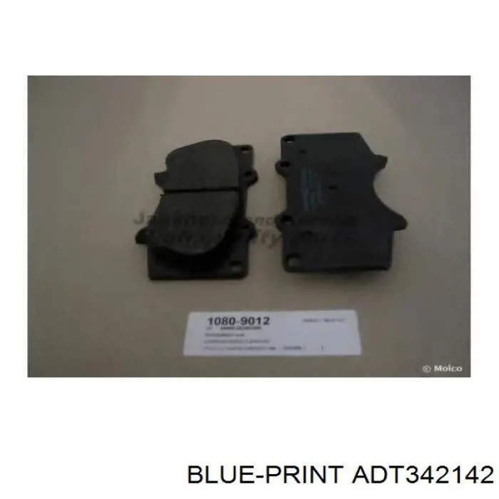 Гальмівні колодки Blue Print ADT342142 ціна, від 29.26 USD