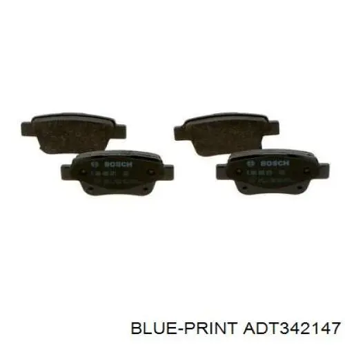 Задні дискові колодки Blue Print ADT342147