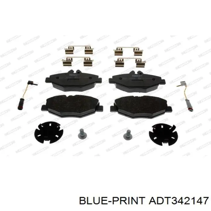 Купити ADT342147 Blue Print Задні колодки