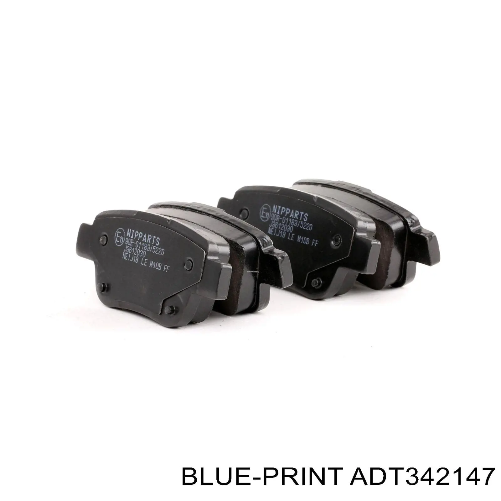 Задні гальмівні колодки Blue Print ADT342147 ціна, від 18.40 USD