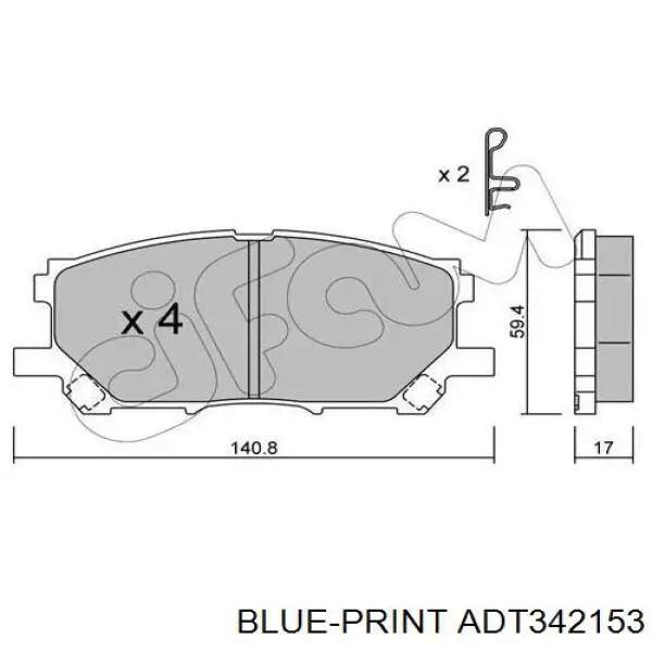 Тормозні колодки Jurid/Bendix 572562B