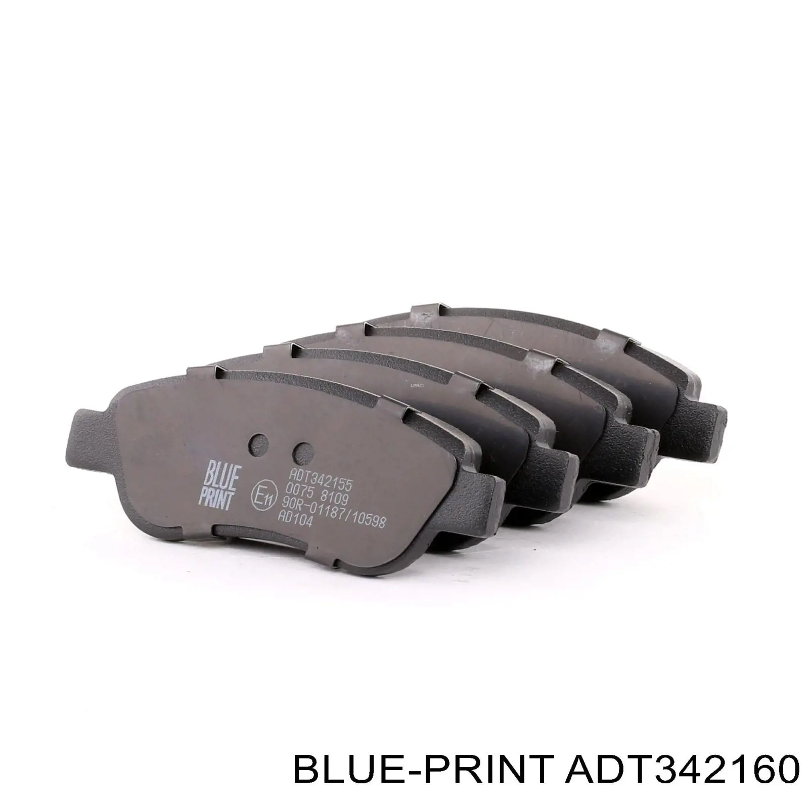 Гальмівні колодки Blue Print ADT342160 ціна, від 25.34 USD