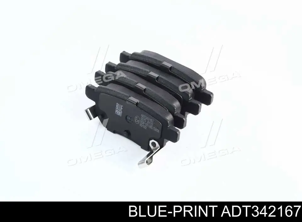 Купити ADT342167 Blue Print Задні колодки