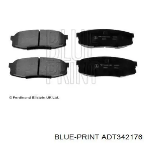 Задні гальмівні колодки Toyota 0446660150 ціна, від 29.17 USD