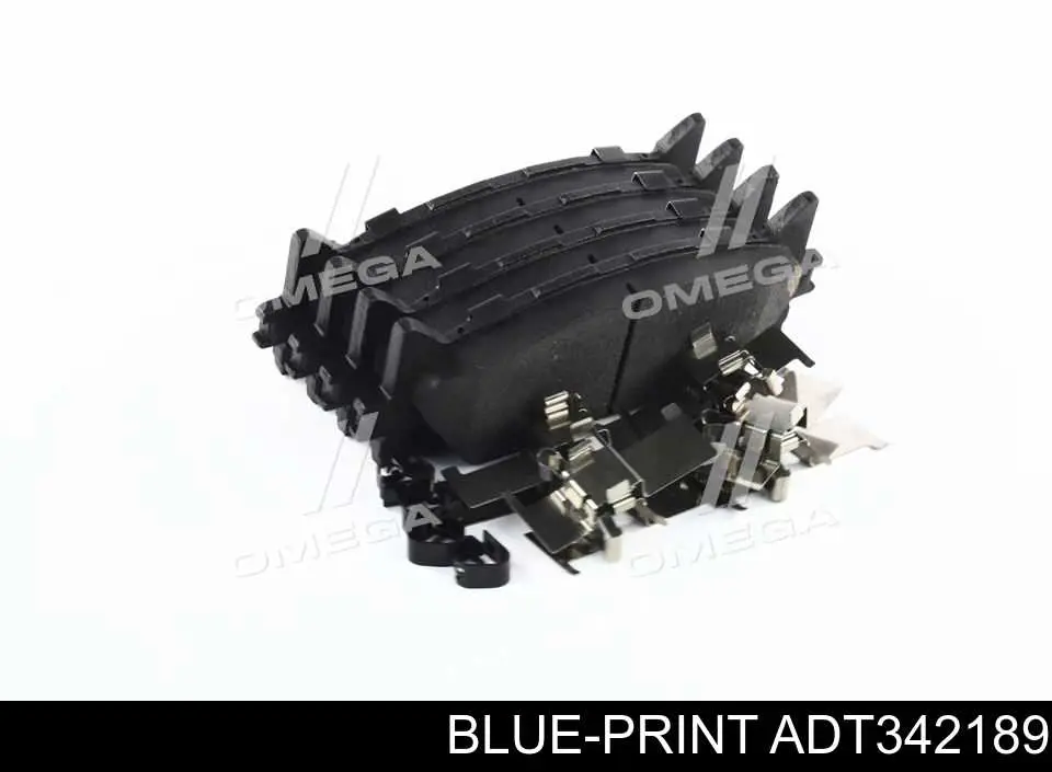Передні тормозні колодки RP3429 Raiso