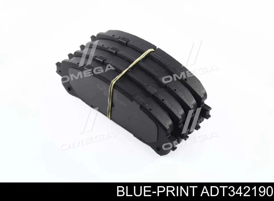 Купити ADT342190 Blue Print Колодки гальмівні передні, дискові