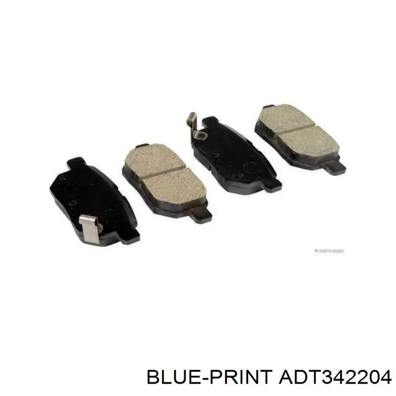 Задні гальмівні колодки RT1PD21050 Rotinger