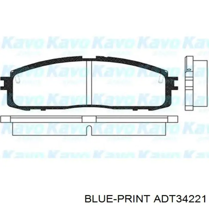 MKD528 Friction Master Колодки гальмівні задні, дискові