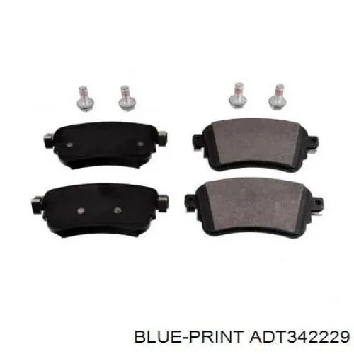 Купити ADT342229 Blue Print Задні колодки