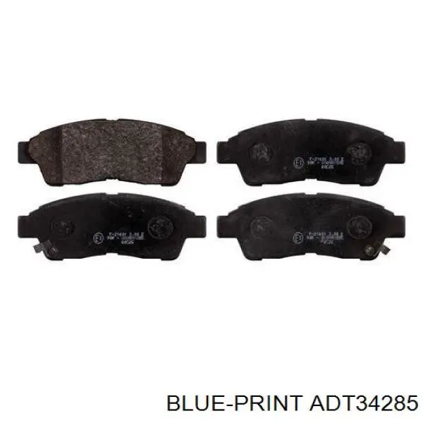 ADT34285 Blue Print колодки гальмівні передні, дискові