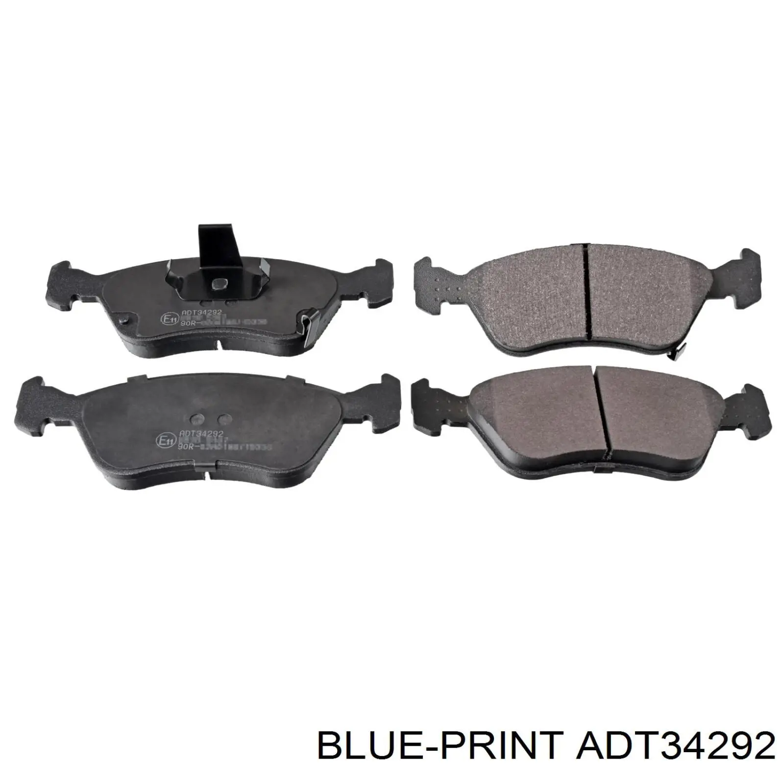 ADT34292 Blue Print колодки гальмівні передні, дискові