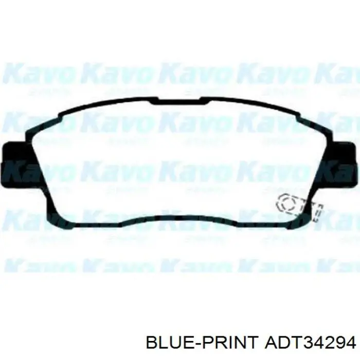 Купити ADT34294 Blue Print Колодки гальмівні передні, дискові