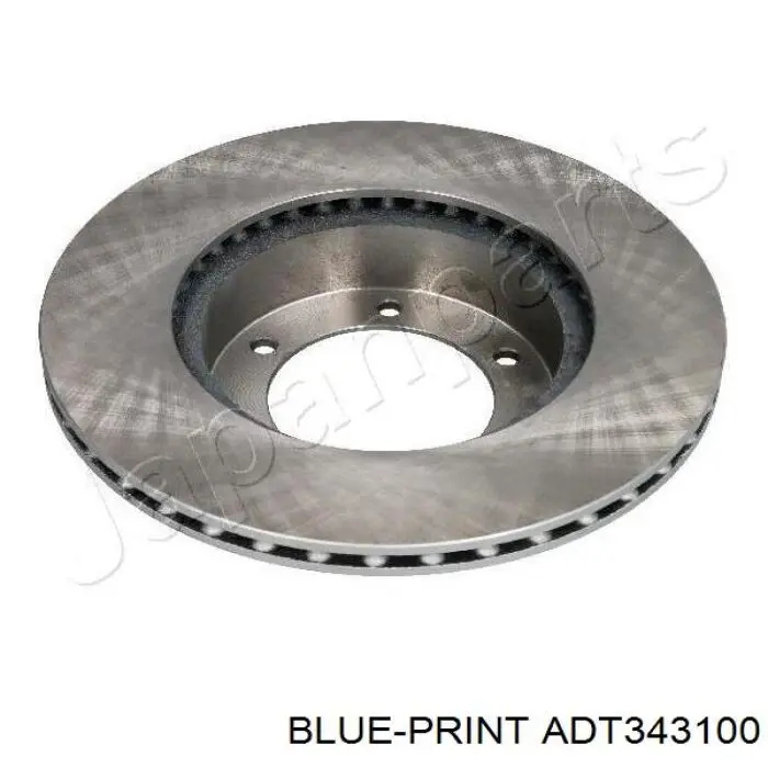 Диск гальмівний передній Blue Print ADT343100