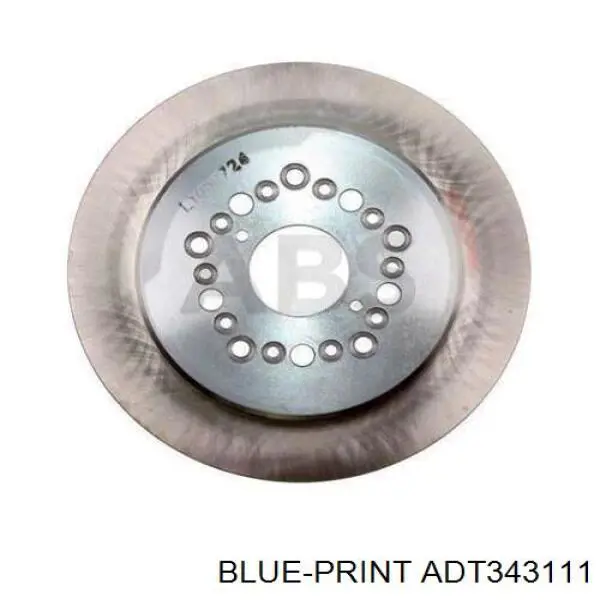 Гальмівні диски ADT343111 Blue Print
