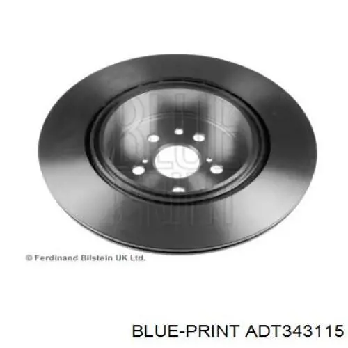 Задні дискові гальма Blue Print ADT343115 ціна, від 48.93 USD