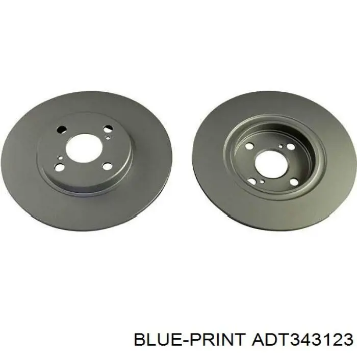 Купити ADT343123 Blue Print Диск заднього гальма