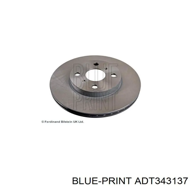 ADT343137 Blue Print Гальмо дискове переднє