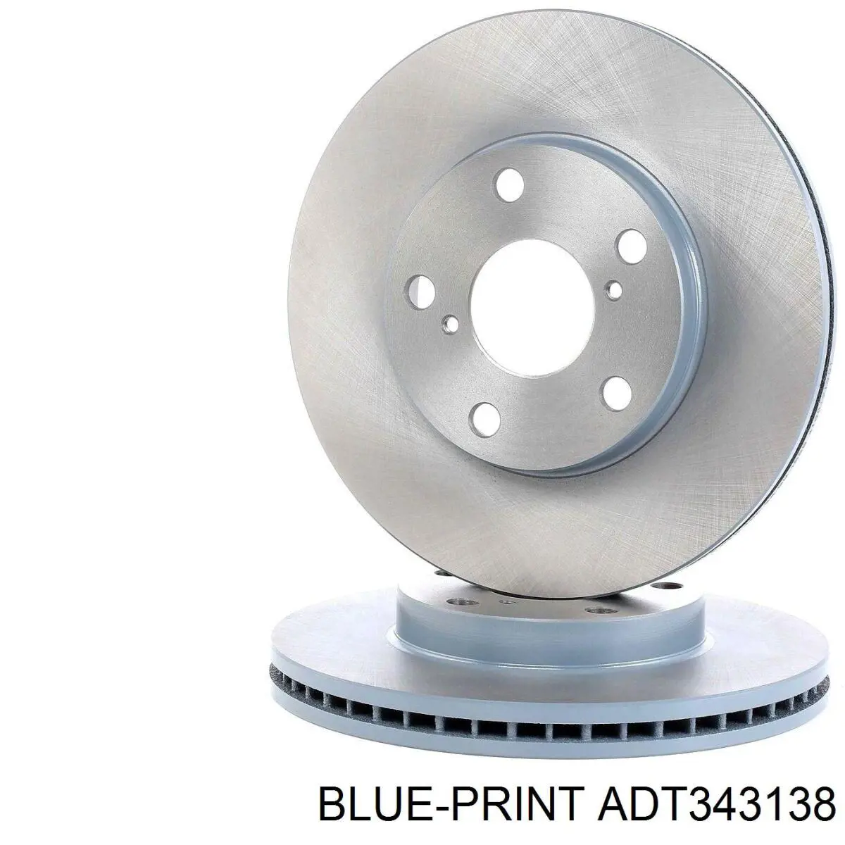 Гальмівні диски передні ADT343138 Blue Print