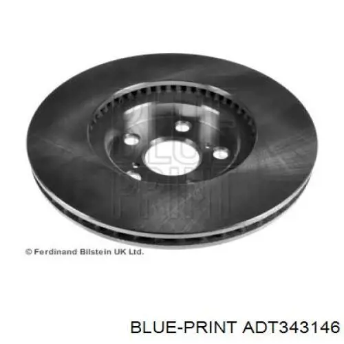 Гальмівні диски передні ADT343146 Blue Print