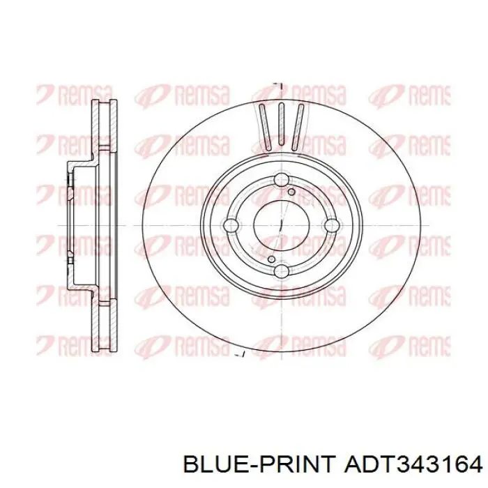 Диск переднього гальма LPR T2024V ціна, від 27.31 USD
