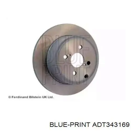 Диск гальмівний задній 4863200800 JP Group