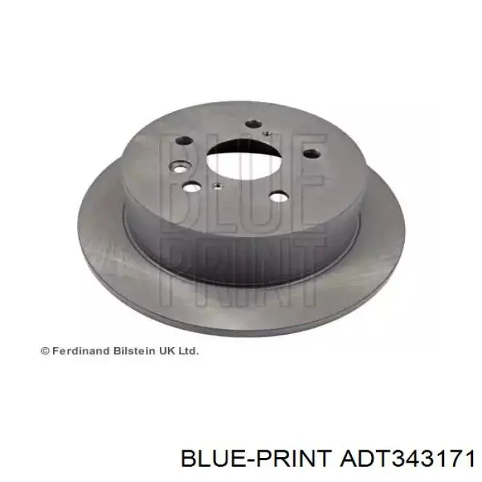 ADT343171 Blue Print диск гальмівний задній