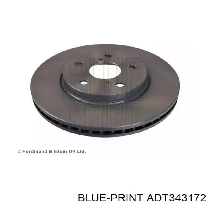 ADT343172 Blue Print диск гальмівний передній