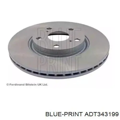 ADT343199 Blue Print Гальмо дискове переднє