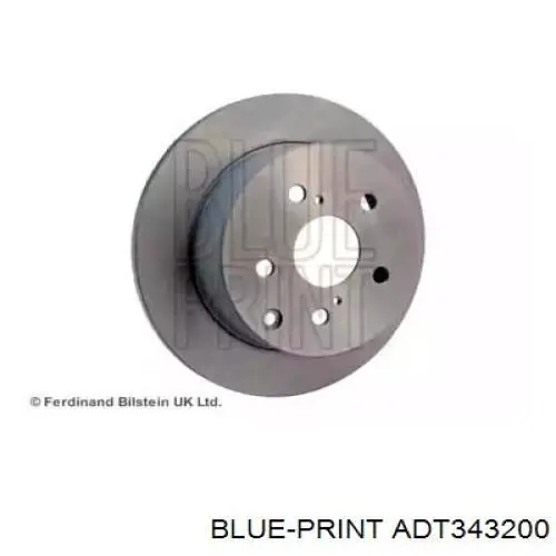 Диск гальмівний задній ADT343200 Blue Print