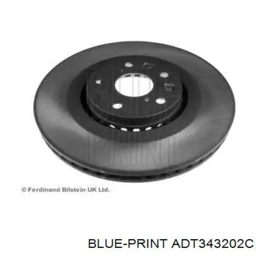 Гальмівні диски передні JBR1307 Power Stop