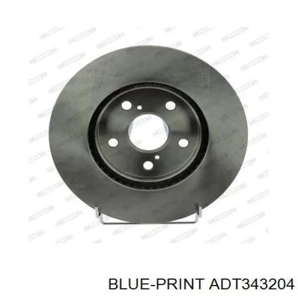 Диск гальмівний передній Blue Print ADT343204