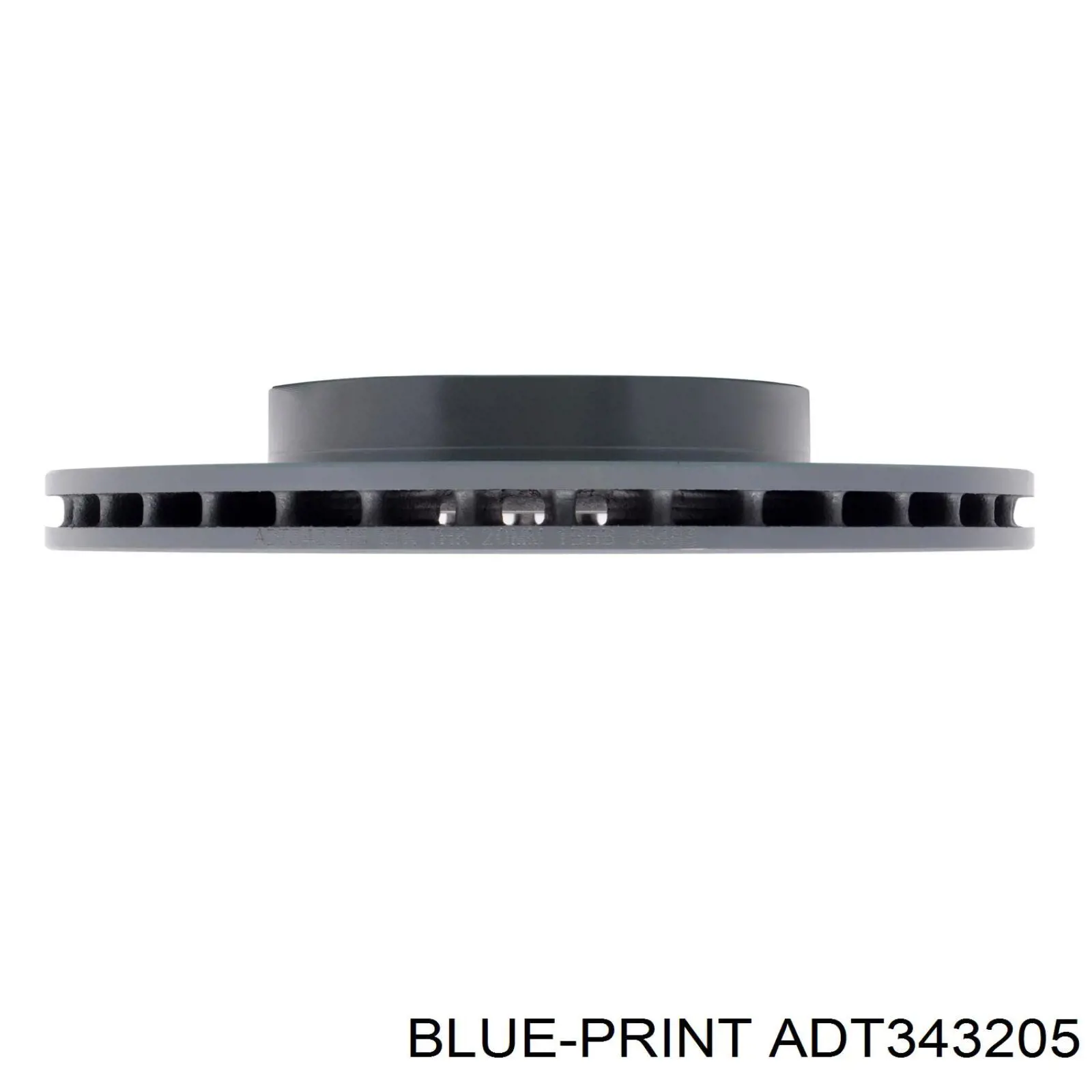 Гальмівні диски передні ADT343205 Blue Print