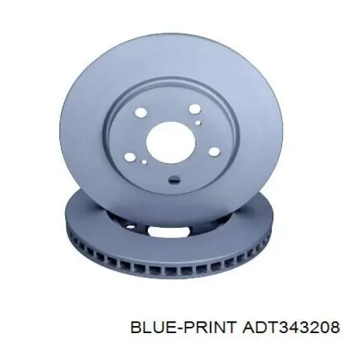 Диск переднього гальма Blue Print ADT343208 ціна, від 44.63 USD