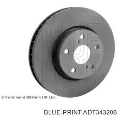 Гальмівні диски передні ADT343208 Blue Print