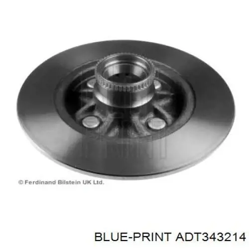 Гальмівні диски ADT343214 Blue Print