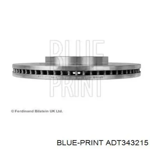 ADT343215 Blue Print Гальмо дискове переднє