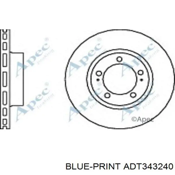 C32199ABEP ABE Гальмо дискове переднє