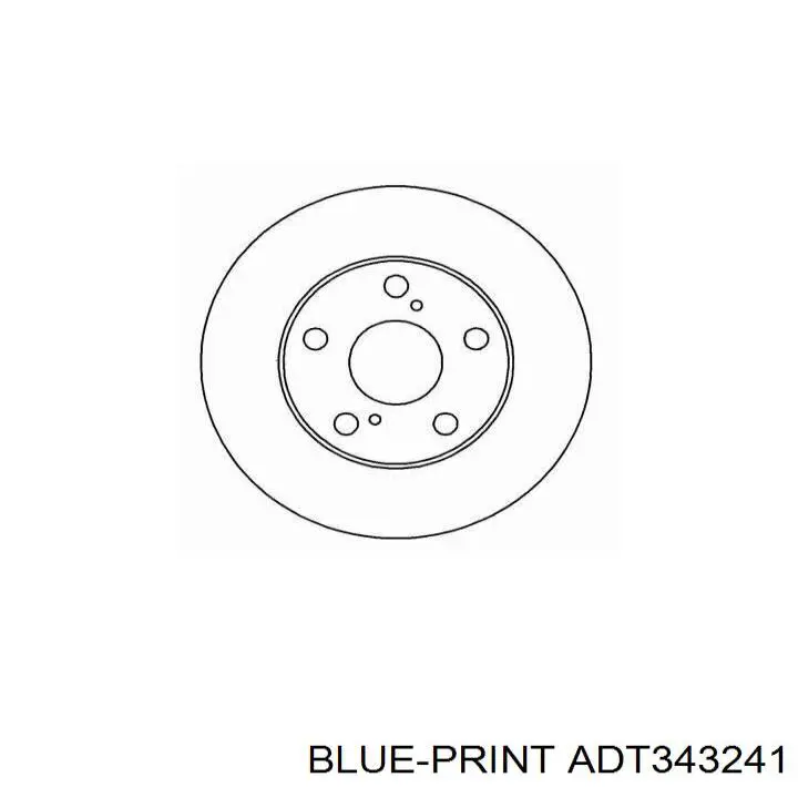 Задні дискові гальма Blue Print ADT343241 ціна, від 38.01 USD
