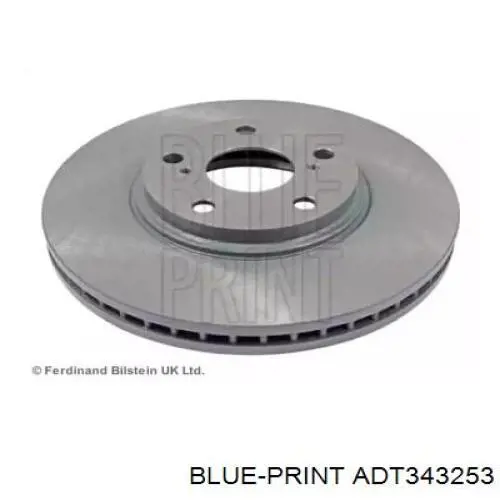 Диск гальмівний передній Toyota 4351248050