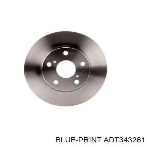 Диск гальмівний передній Blue Print ADT343261