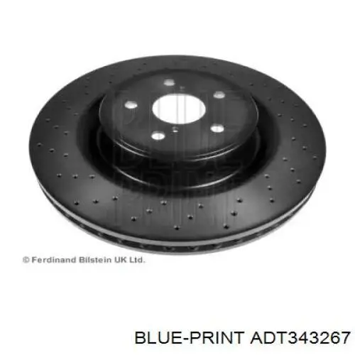 Гальмівні диски передні 435120W060 Toyota