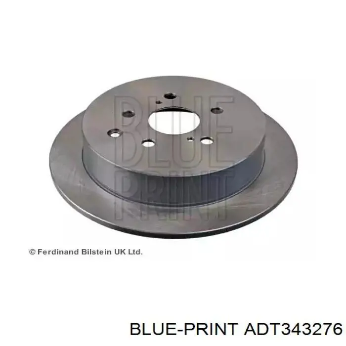 ADT343276 Blue Print диск гальмівний задній
