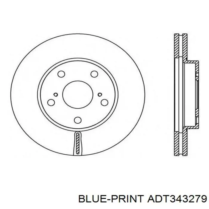RT20649GL Rotinger Гальмо дискове переднє