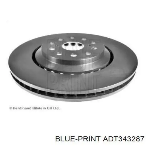 ADT343287 Blue Print диск гальмівний передній
