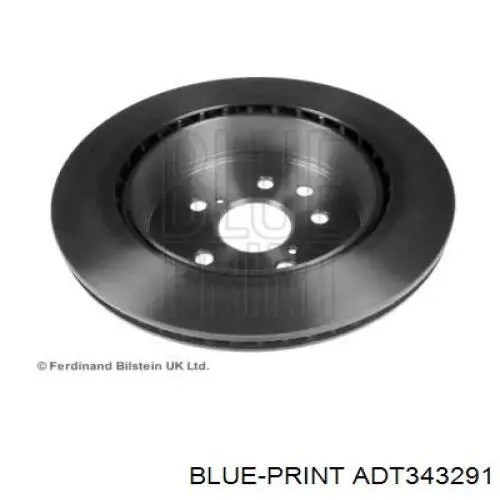 Купити ADT343291 Blue Print Диск заднього гальма