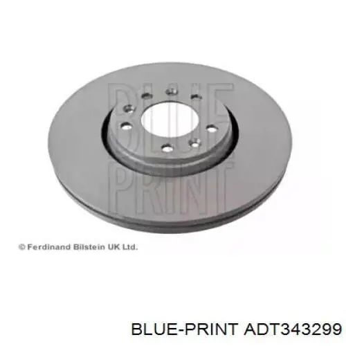 ADT343299 Blue Print диск гальмівний передній