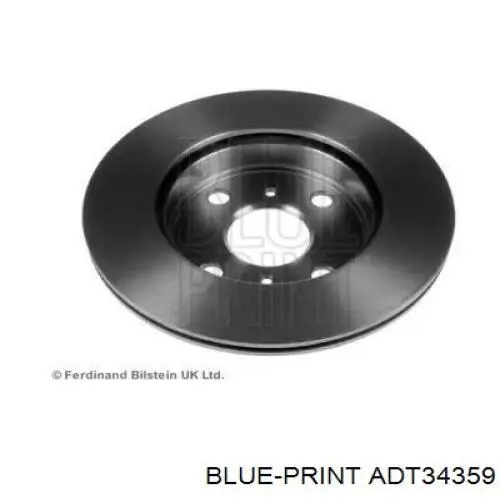 Диск переднього гальма Blue Print ADT34359 ціна, від 23.44 USD
