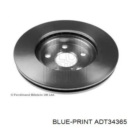 ADT34365 Blue Print диск гальмівний передній